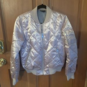Top shop Satin Bomber Jacket